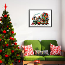 Load image into Gallery viewer, Christmas Gift Train 40*30CM (canvas) Full Square Drill Diamond Painting
