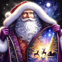 Load image into Gallery viewer, Santa Claus 40*40CM (canvas) Full Square Drill Diamond Painting
