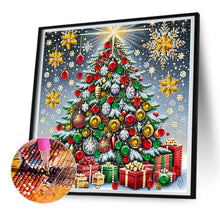 Load image into Gallery viewer, Celebrate Christmas 30*30CM (canvas) Special Shaped Drill Diamond Painting
