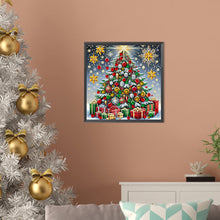 Load image into Gallery viewer, Celebrate Christmas 30*30CM (canvas) Special Shaped Drill Diamond Painting
