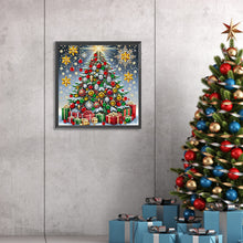 Load image into Gallery viewer, Celebrate Christmas 30*30CM (canvas) Special Shaped Drill Diamond Painting
