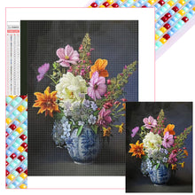 Load image into Gallery viewer, Flower Vase 45*60CM (canvas) Full Square Drill Diamond Painting
