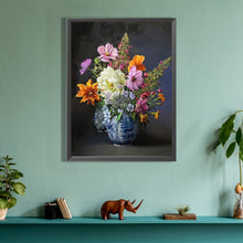 Load image into Gallery viewer, Flower Vase 45*60CM (canvas) Full Square Drill Diamond Painting
