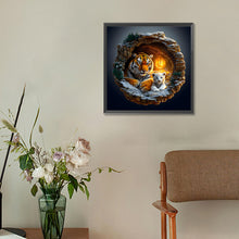 Load image into Gallery viewer, Cave Tiger 30*30CM (canvas) Full Round Drill Diamond Painting
