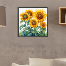 Load image into Gallery viewer, Sunflower 30*30CM (canvas) Full Square Drill Diamond Painting
