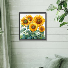 Load image into Gallery viewer, Sunflower 30*30CM (canvas) Full Square Drill Diamond Painting
