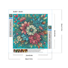 Load image into Gallery viewer, Bouquet 30*30CM (canvas) Full Round Drill Diamond Painting
