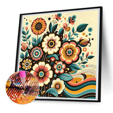 Load image into Gallery viewer, Simple Bouquet 30*30CM (canvas) Full Round Drill Diamond Painting
