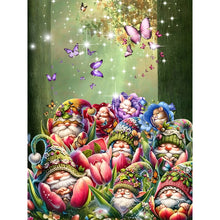 Load image into Gallery viewer, Flower Goblin 30*40CM (canvas) Full Round Drill Diamond Painting
