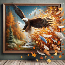 Load image into Gallery viewer, Eagle Running Out Of The Frame 40*40CM (canvas) Full Round Drill Diamond Painting
