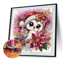 Load image into Gallery viewer, Christmas Owl 30*30CM (canvas) Full Round Drill Diamond Painting
