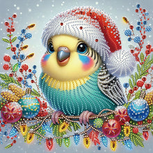 Load image into Gallery viewer, Christmas Bird 30*30CM (canvas) Partial Special-Shaped Drill Diamond Painting
