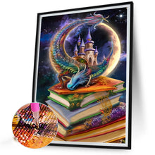 Load image into Gallery viewer, Magic Book Dragon 40*50CM (canvas) Full Round Drill Diamond Painting
