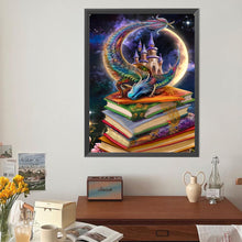 Load image into Gallery viewer, Magic Book Dragon 40*50CM (canvas) Full Round Drill Diamond Painting
