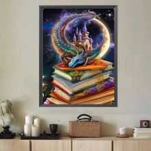 Load image into Gallery viewer, Magic Book Dragon 40*50CM (canvas) Full Round Drill Diamond Painting
