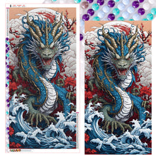 Load image into Gallery viewer, Dragon 55*110CM (canvas) Full Round Drill Diamond Painting
