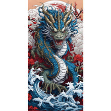 Load image into Gallery viewer, Dragon 55*110CM (canvas) Full Round Drill Diamond Painting
