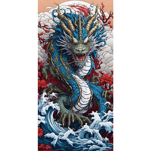 Dragon 55*110CM (canvas) Full Round Drill Diamond Painting