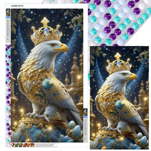 Load image into Gallery viewer, Crown Eagle 40*70CM (canvas) Full Round Drill Diamond Painting
