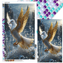 Load image into Gallery viewer, Metal Bird On Water 40*70CM (canvas) Full Round Drill Diamond Painting
