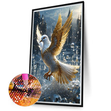 Load image into Gallery viewer, Metal Bird On Water 40*70CM (canvas) Full Round Drill Diamond Painting
