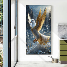 Load image into Gallery viewer, Metal Bird On Water 40*70CM (canvas) Full Round Drill Diamond Painting
