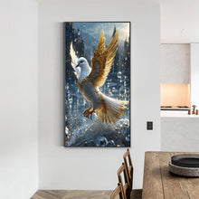 Load image into Gallery viewer, Metal Bird On Water 40*70CM (canvas) Full Round Drill Diamond Painting
