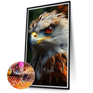 Eagle 40*70CM (canvas) Full Round Drill Diamond Painting