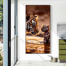 Load image into Gallery viewer, Sea Tiger 40*70CM (canvas) Full Round Drill Diamond Painting
