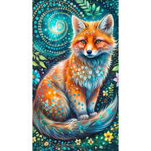 Load image into Gallery viewer, Fox 40*70CM (canvas) Full Round Drill Diamond Painting
