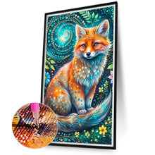 Load image into Gallery viewer, Fox 40*70CM (canvas) Full Round Drill Diamond Painting
