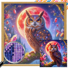 Load image into Gallery viewer, Owl 30*30CM (canvas) Full AB Square Drill Diamond Painting
