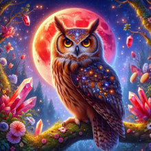 Load image into Gallery viewer, Owl 30*30CM (canvas) Full AB Square Drill Diamond Painting
