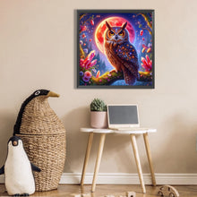 Load image into Gallery viewer, Owl 30*30CM (canvas) Full AB Square Drill Diamond Painting
