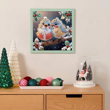 Load image into Gallery viewer, Christmas Bird 30*30CM (canvas) Partial Special-Shaped Drill Diamond Painting
