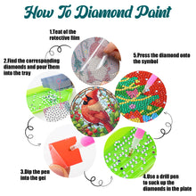 Load image into Gallery viewer, Acrylic Merry Christmas Diamond Painting Placemats DIY Diamond Dot Kits
