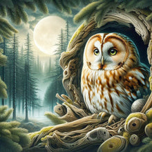 Load image into Gallery viewer, Owl 40*40CM (canvas) Full Square Drill Diamond Painting
