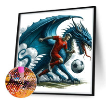 Load image into Gallery viewer, Dragon And Football 40*40CM (canvas) Full Round Drill Diamond Painting
