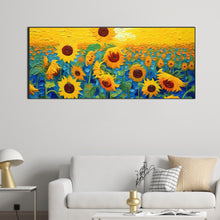 Load image into Gallery viewer, Sunflower 70*30CM (canvas) Full Round Drill Diamond Painting
