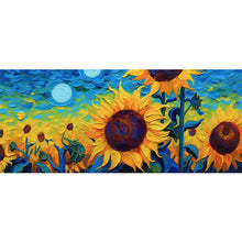 Load image into Gallery viewer, Sunflower 70*30CM (canvas) Full Round Drill Diamond Painting
