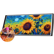 Load image into Gallery viewer, Sunflower 70*30CM (canvas) Full Round Drill Diamond Painting
