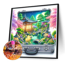 Load image into Gallery viewer, Garden Scenery In The Suitcase 40*40CM (canvas) Full Round Drill Diamond Painting
