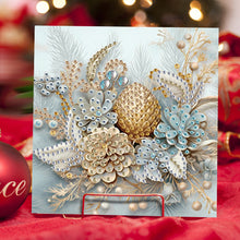 Load image into Gallery viewer, 6Pcs Christmas Handmade Diamond Painting Greeting Card for Adults Beginners
