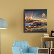 Load image into Gallery viewer, Seaside Scenery 45*45CM (canvas) Full AB Round Drill Diamond Painting
