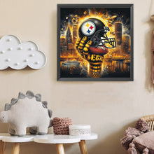 Load image into Gallery viewer, Pittsburgh Steelers 40*40CM (canvas) Full Round Drill Diamond Painting
