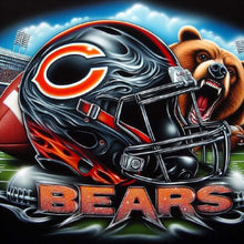 Load image into Gallery viewer, Chicago Bears 40*40CM (canvas) Full Round Drill Diamond Painting
