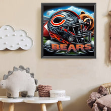 Load image into Gallery viewer, Chicago Bears 40*40CM (canvas) Full Round Drill Diamond Painting
