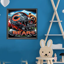 Load image into Gallery viewer, Chicago Bears 40*40CM (canvas) Full Round Drill Diamond Painting
