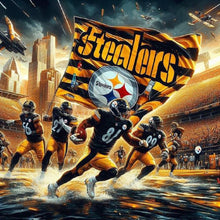 Load image into Gallery viewer, Pittsburgh Steelers 40*40CM (canvas) Full Round Drill Diamond Painting
