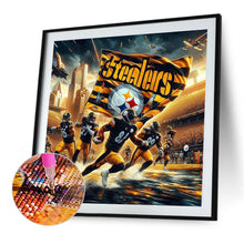 Load image into Gallery viewer, Pittsburgh Steelers 40*40CM (canvas) Full Round Drill Diamond Painting
